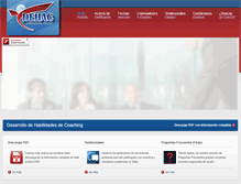 Tablet Screenshot of dehacoach.com